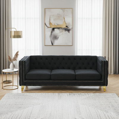 Chesterfield Velvet Sofa