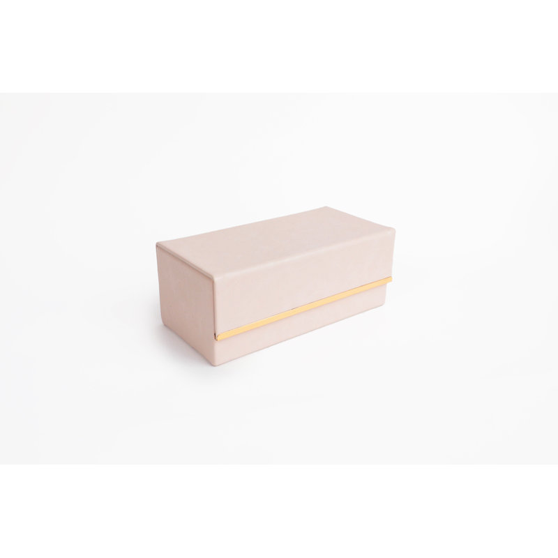 Étui de voyage pliable pour bijoux, Rosé