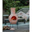 Lima Novelty Clay Wood Burning Smokeless Chimnea
