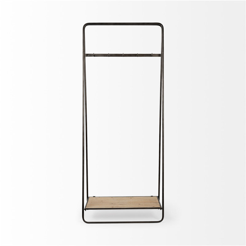 Hall Tree 31.10'' Wide with Shoe Storage