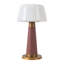 Clemence 11-in Red dimmable LED Table Lamp-110901815