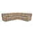 Similicuir beige est en rupture de stock