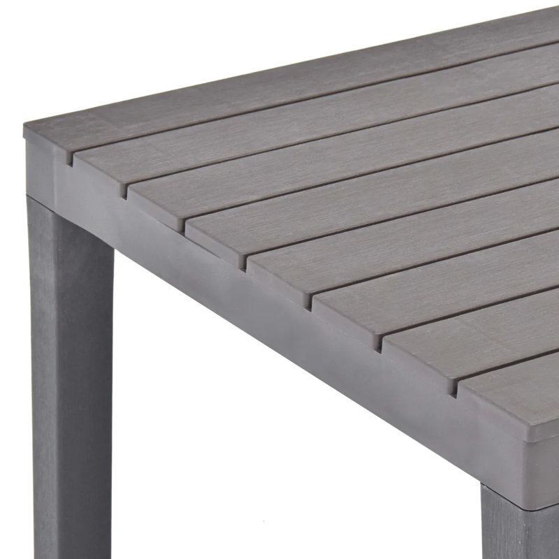 Lynsey Square Outdoor Dining Table , 78cm cm W 78cm cm D, Mocca