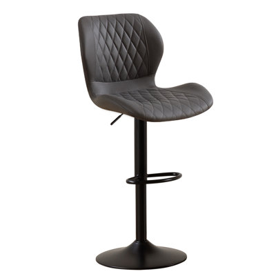 Tyrel Swivel Adjustable Height Bar Stool
