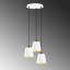Luminaire suspendu pour îlot de cuisine à 3 lumières Excalibur-1022970525