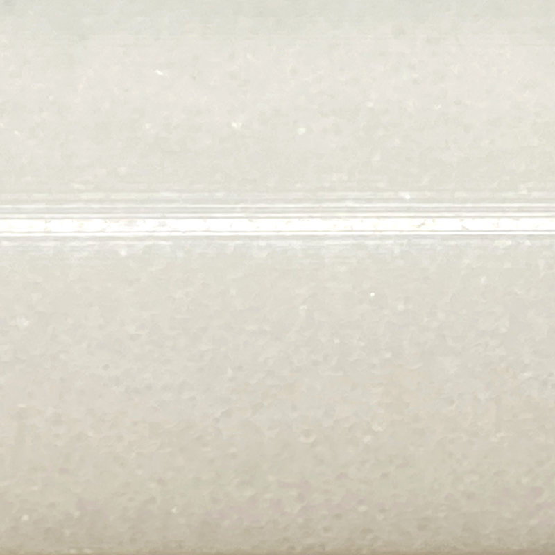 Carrara 12" x 1" Polished Marble Pencil Liner Tile Trim in White