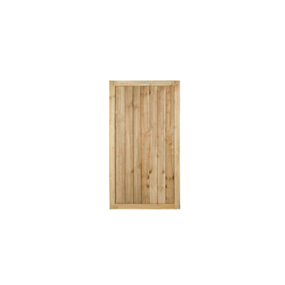 180cm H x 91.5cm W Natural Timber Wood Gate