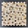 0.75" x 0.75" Natural Stone Penny Round Mosaic Wall & Floor Tile