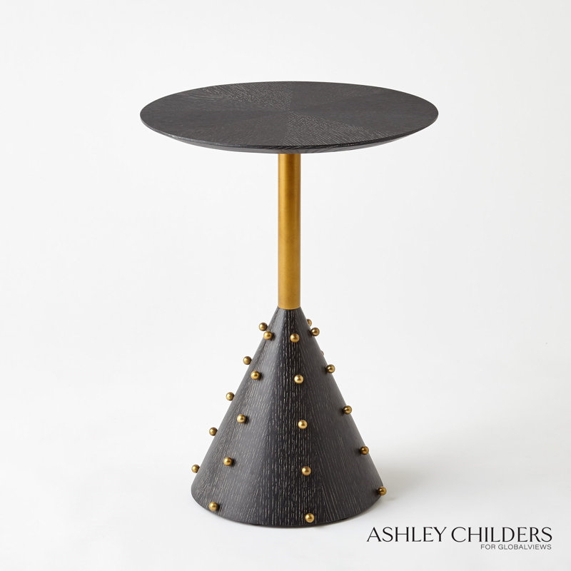 Spheres Drink Table, Black
