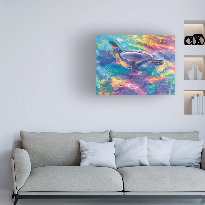 Art sur toile, Michael David Ward, H 14 po x l 19 po