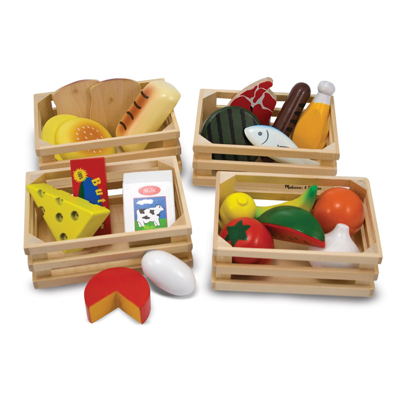 21 Piece Play Food Set