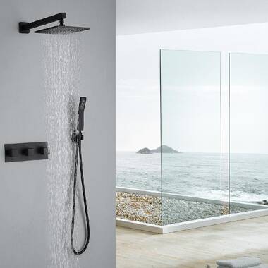 Dual Shower Head Set with 2-Way Diverter Shower Head Arm, Orsino Remer DSH01 by Nameeks