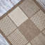 Non Slip Rug Flat Weave Check Kitchen Living Room Carpet-907847380-923745957