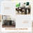 Foldable Table, Extendable Dining Table Seats up to 6 People