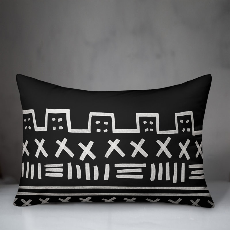 Tribal Reversible Throw Pillow