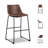 Ashtin Upholstered Counter Stool with Metal Frame-1322257940-1322257943