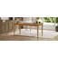 Bureau d'écriture de style campagnard rustique de 60 pouces avec tiroir de rangement, design rétro pour bureau à domicile et bureau (seulement table)-133261493