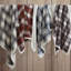 Eddie Bauer Edgewood Plaid Flannel/Sherpa Throw Blankets-12481065
