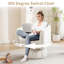 Fauteuil demi-tonneau pivotant 28 po-1155607214