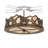 Tifa Semi Flush Mount