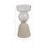  Vase cylindrique neutre ivoire Omix