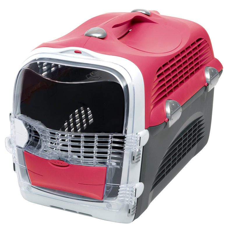 Porte-bagages Catit 2.0, rouge cerise, Rouge cerise / gris