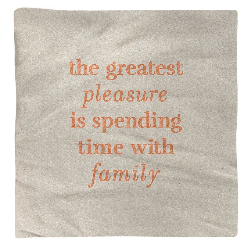 Polyester No Pattern Square Napkin, White/Orange, Cotton, 10" L x 10" W