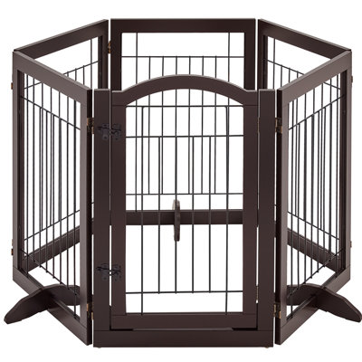 Barrière pour animaux autoportante
