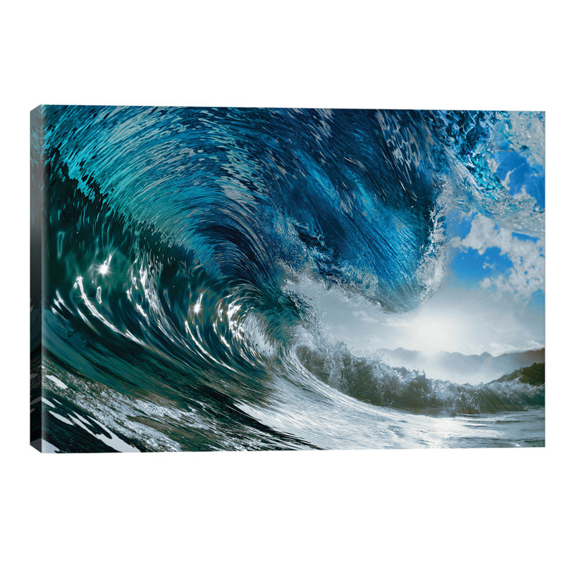 The Wave by PhotoINC Studio - Painting on Canvas, 66.04 cm H x 45.72 cm W x 1.91 cm D