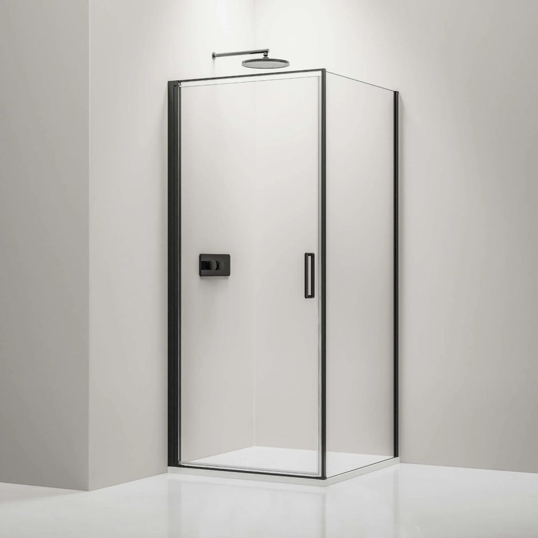 80mm W x 195mm H Shower Door with Glass