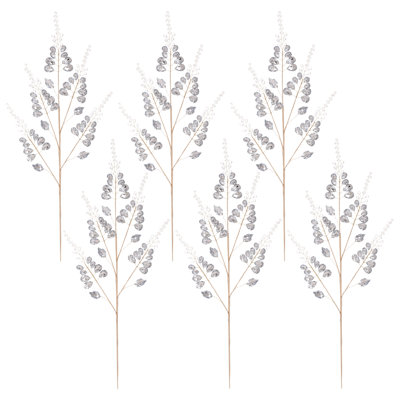 Shimmer Leaf Bead Spray, 28 Inches