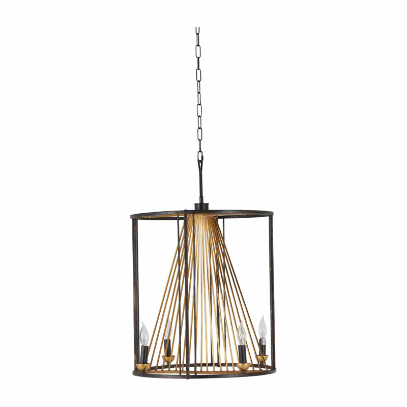 Elliot 4 - Light Drum Chandelier