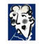 Art sur toile bleu, Little Dean-105648575
