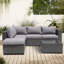 Ensemble de conversation en osier / rotin pour 5 personnes avec coussins-1602826690-1602826688