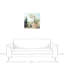 Reproduction d’art sur toile tendue d’arbre orange Toscane