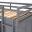 Lit mezzanine avec tiroirs, bureau et garde-robe-1282667115