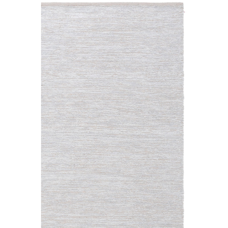 Tapis beige en coton recyclé et viscose Joeziah, Rectangle 6 pi x 9 pi