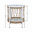 Table d'appoint d'extérieur 17,32 po Bohemian Garden