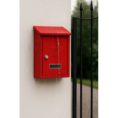 Celes Steel Wall Mounted Post Box
