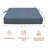 Meridian Outdoor Square Dining Seat Cushion-718988727