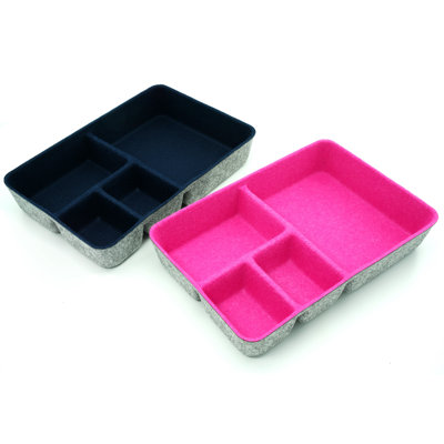 Anadia 3'' H x 8.1'' W x 12'' D Organizer Set
