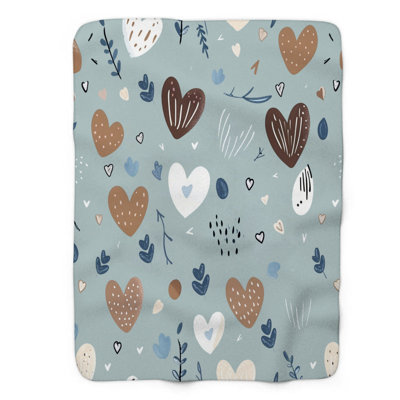 Bear Snuggle - 1 Piece Premium Sherpa Blanket