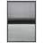 Symple Stuff Plisse Insect Screen For Windows Aluminium 110X160cm With Shade-1810121277-1810121278