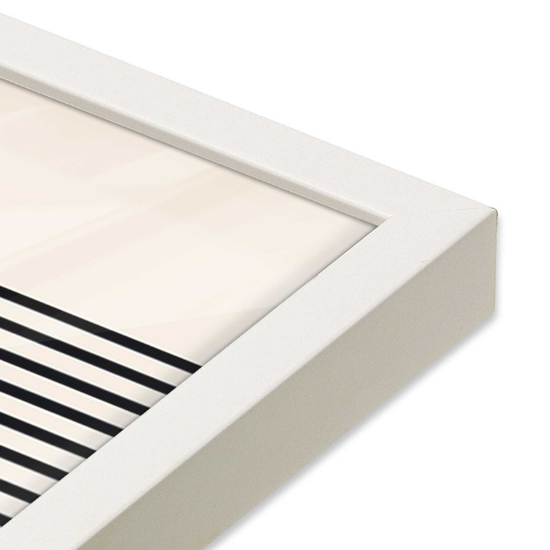 Impression Bauhaus, H 25 po x l 19 po, Blanc