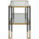 Kentmore Glass End Table