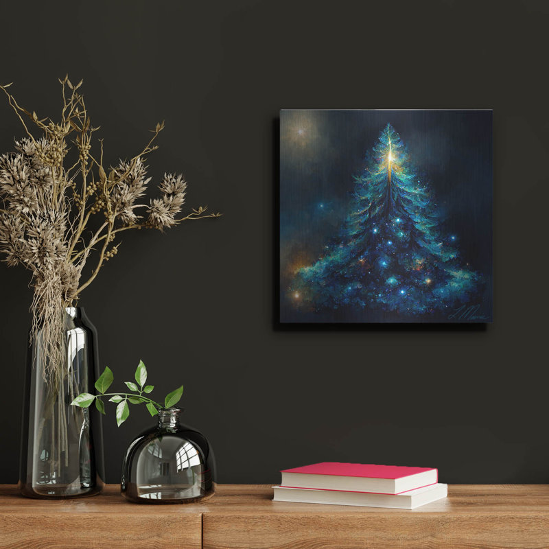 «Christmas Tree 1» par Tanya Mavric, H 12 po x l 12 po
