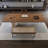 Walnut Rectangular Solid Wood Writing desk-670477588