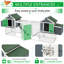 Grand poulailler en bois avec enclos et nichoirs Ruislip-1684654660