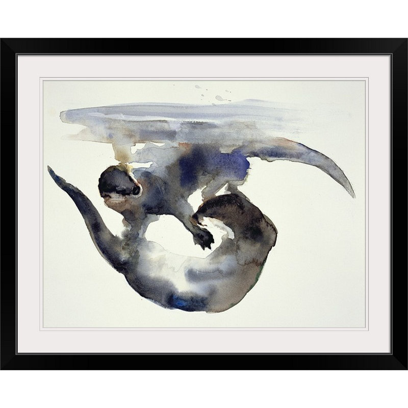 «Marrs Courtship» par Mark Adlington, impression, H 20 po x l 24 po x P 1 po, Cadre noir