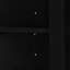 Armoire de rangement à 2 portes avec tablette réglable et poignées en métal-422992157